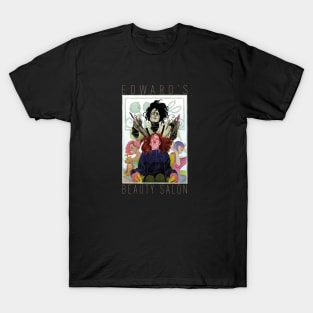 edward scissorhands salon brand T-Shirt